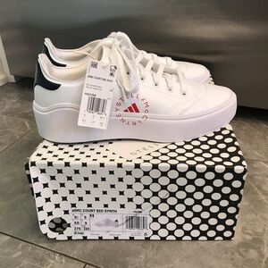 Adidas by Stella McCartney Logo Court Trainers - NWT